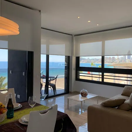 De Lujo En Primera Linea De Playa Lägenhet Benidorm