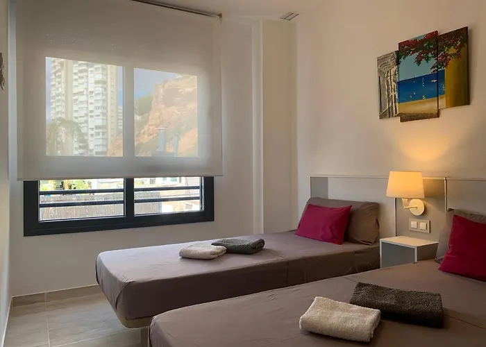 De Lujo En Primera Linea De Playa Апартаменты Бенидорм