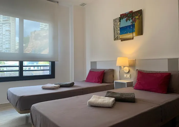 De Lujo En Primera Linea De Playa Апартаменты Бенидорм