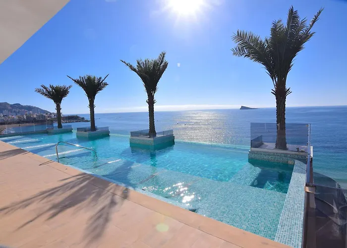 De Lujo En Primera Linea De Playa Апартаменты Бенидорм